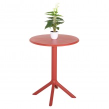 ΤΡΑΠΕΖΙ ΠΟΛΥΠΡΟΠΥΛΕΝΙΟΥ ΣΤΡΟΓΓΥΛΟ TERRIN HM6124 16 ΚΟΚΚΙΝΟ Φ61x77Υεκ c490157 ΤΡΑΠΕΖΙ ΠΟΛΥΠΡΟΠΥΛΕΝΙΟΥ ΣΤΡΟΓΓΥΛΟ TERRIN HM6124 16 ΚΟΚΚΙΝΟ Φ61x77Υεκ c490157