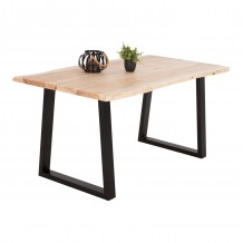 ΤΡΑΠΕΖΙ ΤΡΑΠΕΖΑΡΙΑΣ MONTANA HM8336 21 ΜΑΣΙΦ ΞΥΛΟ ΑΚΑΚΙΑΣ 4-3 5εκ ΠΑΧΟΣ 160x88x79Υεκ c490194