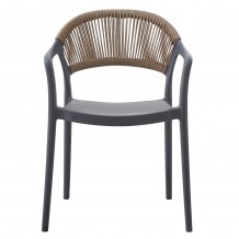 ΠΟΛΥΘΡΟΝΑ ΠΟΛΥΠΡΟΠΥΛΕΝΙΟΥ EVA HM6155 10 ΓΚΡΙ ΜΕ ΜΠΕΖ ΣΧΟΙΝΙ 56 5x53x80Υεκ c490200