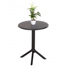 ΤΡΑΠΕΖΙ ΠΟΛΥΠΡΟΠΥΛΕΝΙΟΥ ΣΤΡΟΓΓΥΛΟ TERRIN HM6124 12 ΜΑΥΡΟ Φ60x75Υεκ c490202 ΤΡΑΠΕΖΙ ΠΟΛΥΠΡΟΠΥΛΕΝΙΟΥ ΣΤΡΟΓΓΥΛΟ TERRIN HM6124 12 ΜΑΥΡΟ Φ60x75Υεκ c490202