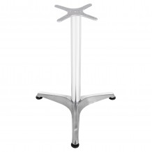 ΒΑΣΗ ΤΡΑΠΕΖΙΟΥ ΑΛΟΥΜΙΝΙΟΥ ΧΡΩΜΙΟΥ HM449 01 ΣΤΑΥΡΟΣ 28 5x28 5εκ- 54x54x68Υεκ c490257