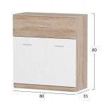 ΣΕΤ ΕΙΣΟΔΟΥ 4ΤΜΧ DIONNE HM21057 ΜΕΛΑΜΙΝΗ ΣΕ ΣΟΝΑΜΑ-ΛΕΥΚΟ c490267