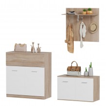 ΣΕΤ ΕΙΣΟΔΟΥ 3ΤΜΧ DIONNE HM21058 ΜΕΛΑΜΙΝΗ ΣΕ ΣΟΝΑΜΑ-ΛΕΥΚΟ c490268