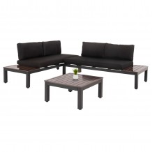 ΣΕΤ ΣΑΛΟΝΙ ΠΟΛΥΜΟΡΦΙΚΟ DEX 3TMX HM6090 ΑΛΟΥΜΙΝΙΟ ΣΕ ΑΝΘΡΑΚΙ ΚΑΦΕ-ΜΑΥΡΑ ΜΑΞΙΛΑΡΙΑ c490279