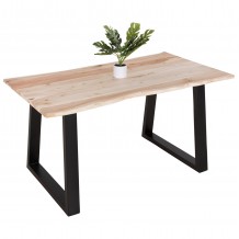 ΤΡΑΠΕΖΙ ΤΡΑΠΕΖΑΡΙΑΣ MONTANA SLIM HM8163 21 ΞΥΛΟ ΑΚΑΚΙΑΣ ΣΕ ΑΝΟΙΧΤΟ ΦΥΣΙΚΟ 140x80x77Υεκ c490305