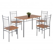 ΣΕΤ ΤΡΑΠΕΖΑΡΙΑΣ 5ΤΜΧ PRAIORY HM18005 02 ΜΕΤΑΛΛΟ ΑΣΗΜΙ-MDF ΣΟΝΑΜΑ 110x60x74Yεκ c490316 ΣΕΤ ΤΡΑΠΕΖΑΡΙΑΣ 5ΤΜΧ PRAIORY HM18005 02 ΜΕΤΑΛΛΟ ΑΣΗΜΙ-MDF ΣΟΝΑΜΑ 110x60x74Yεκ c490316