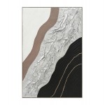 ΠΙΝΑΚΑΣ ΤΟΙΧΟΥ ABSTRACT HM4553 02 ΜΕ ΚΟΡΝΙΖΑ ΜΠΕΖ-ΚΑΜΒΑΣ-ΧΕΙΡΟΠΟΙΗΤΟΣ 82x4 5x122Υεκ c490356