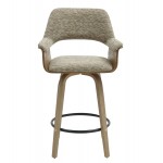 ΣΚΑΜΠΟ ΜΠΑΡ ΜΕΣ ΥΨΟΥΣ CLIPP HM9987 01 WHITEWASH Κ Π ΞΥΛΟ-ΜΠΕΖ ΥΦΑΣΜΑ 57 5x53x98Υεκ SET 2τμχ c490426