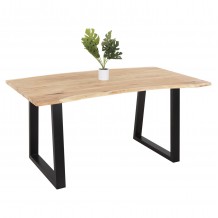 ΤΡΑΠΕΖΙ ΤΡΑΠΕΖΑΡΙΑΣ SOFIA SLIM HM8500 21 ΜΑΣΙΦ ΞΥΛΟ ΑΚΑΚΙΑΣ 160x92x78Υεκ c490431