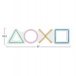 ΔΙΑΚΟΣΜΗΤΙΚΟ ΤΟΙΧΟΥ ΦΩΤΙΖΟΜΕΝΟ HM4652 GAME CONTROLS 57x2x14 5εκ c490443