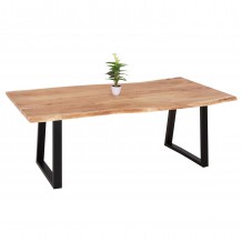 ΤΡΑΠΕΖΙ ΤΡΑΠΕΖΑΡΙΑΣ MONTANA HM8337 21 ΠΑΧΟΣ 4εκ ΜΑΣΙΦ ΞΥΛΟ ΑΚΑΚΙΑΣ 200x93x74Υεκ c490452