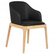 ΠΟΛΥΘΡΟΝΑ ΤΡΑΠΕΖΑΡΙΑΣ FURLAN HM9949 01 RUBBERWOOD ΣΕ ΟΑΚ-ΜΑΥΡΟ PU 54 5x58x78Υεκ c490458