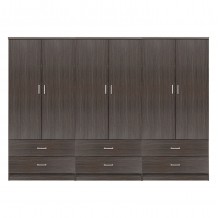 ΝΤΟΥΛΑΠΑ 6ΦΥΛΛΗ REINA ME 6 ΣΥΡΤΑΡΙΑ HM21060 01 ΜΕΛΑΜΙΝΗ ΣΕ ZEBRANO 240x42x181Υεκ c490474