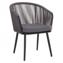 ΠΟΛΥΘΡΟΝΑ ΑΛΟΥΜΙΝΙΟΥ HARRIET HM5548 13 ΜΑΥΡΗ-ΑΝΘΡΑΚΙ ΣΧΟΙΝΙ ΜΑΞΙΛΑΡΙ 60x62x80 5Υεκ SET 4τμχ c490479