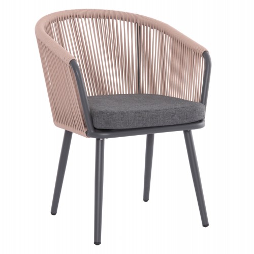 ΠΟΛΥΘΡΟΝΑ ΑΛΟΥΜΙΝΙΟΥ HARRIET HM5548 12 ΑΝΘΡΑΚΙ-ΜΠΕΖ ΣΧΟΙΝΙ 60x62x80 5Υεκ SET 4τμχ c490480