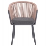 ΠΟΛΥΘΡΟΝΑ ΑΛΟΥΜΙΝΙΟΥ HARRIET HM5548 12 ΑΝΘΡΑΚΙ-ΜΠΕΖ ΣΧΟΙΝΙ 60x62x80 5Υεκ SET 4τμχ c490480