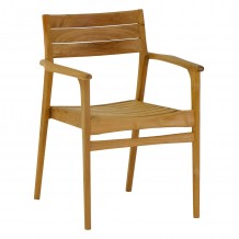 ΠΟΛΥΘΡΟΝΑ BOZZY HM9935 ΜΑΣΙΦ ΞΥΛΟ TEAK ΣΕ ΦΥΣΙΚΟ 58x61x80 5Υ c490496