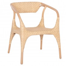 ΠΟΛΥΘΡΟΝΑ GABE ΕΣΩΤ ΧΩΡΩΝ HM9956 01 ΦΥΣΙΚΟ RATTAN 62x60x79Υεκ c490499