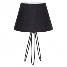 ΕΠΙΤΡΑΠΕΖΙΟ ΦΩΤΙΣΤΙΚΟ LIVO HM4708 01 ΜΑΥΡΟ ΜΕ ΤΡΙΠΟΔΗ ΜΕΤΑΛΛΙΚΗ ΒΑΣΗ Φ22x36Υεκ c490531