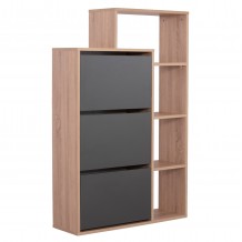 ΠΑΠΟΥΤΣΟΘΗΚΗ ROBBEN HM18189 06 ΜΕΛΑΜΙΝΗ ΣΕ ΑΝΘΡΑΚΙ-ΟΑΚ 90x29 5x142 5Υεκ c490553