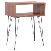 ΚΟΜΟΔΙΝΟ TODD HM18184 05 ΜΕΛΑΜΙΝΗ ΣΕ ΚΑΡΥΔΙ-ΜΕΤΑΛ ΜΑΥΡΑ ΠΟΔΙΑ 45 5x29 5x58 5Υεκ c490558