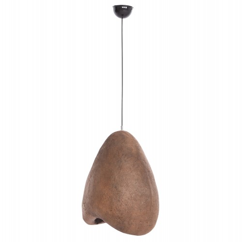 ΦΩΤΙΣΤΙΚΟ ΟΡΟΦΗΣ ΜΕ ΟΨΗ ΠΕΤΡΑΣ STONER S HM4417 ΣΚΟΥΡΟ ΜΠΕΖ ΗΜΙΔΙΑΦΑΝΟ 35x27x40Υεκ c490594