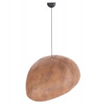 ΦΩΤΙΣΤΙΚΟ ΟΡΟΦΗΣ ΜΕ ΟΨΗ ΠΕΤΡΑΣ STONER L HM4419 ΣΚΟΥΡΟ ΜΠΕΖ ΗΜΙΔΙΑΦΑΝΟ 72x60x32Υεκ c490596