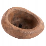 ΦΩΤΙΣΤΙΚΟ ΟΡΟΦΗΣ ΜΕ ΟΨΗ ΠΕΤΡΑΣ STONER L HM4419 ΣΚΟΥΡΟ ΜΠΕΖ ΗΜΙΔΙΑΦΑΝΟ 72x60x32Υεκ c490596