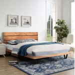 ΚΡΕΒΑΤΙ ALICIA HM8359 21 ΜΕΤΑΛΛΟ-ΜΑΣΙΦ ΞΥΛΟ ΑΚΑΚΙΑΣ-ΑΝΟΙΧΤΟ ΦΥΣΙΚΟ-ΣΤΡΩΜΑ 160x200εκ c490610