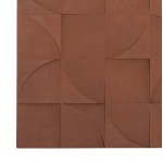 ΠΙΝΑΚΑΣ ΤΕΤΡΑΓΩΝΟΣ ΣΕΙΡΑ SANTORINI HM4524 MDF ΣΕ ΚΑΦΕ ΧΡΩΜΑ 80x5 πάχος x80Υεκ c490622