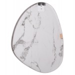 ΚΑΘΡΕΠΤΗΣ ΤΟΙΧΟΥ IRREGU HM4487 05 ΜΕ ΠΛΑΙΣΙΟ MDF ΣΕ WHITE MARBLE ΧΡΩΜΑ 60x80Υεκ c490636