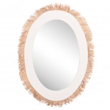 ΚΑΘΡΕΠΤΗΣ ΤΟΙΧΟΥ ΣΕΙΡΑ SANTORINI HM4528 MDF ΥΠΟΛΕΥΚΟ-ΔΙΑΚΟΣΜΗΣΗ ΣΕ ΜΠΕΖ 60x2x80Υεκ c490658