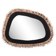 ΚΑΘΡΕΠΤΗΣ ΤΟΙΧΟΥ ΣΕΙΡΑ SANTORINI HM4530 MDF ΜΑΥΡΟ-ΔΙΑΚΟΣΜΗΣΗ ΣΕ ΜΠΕΖ 80x1 8x60Υεκ c490660