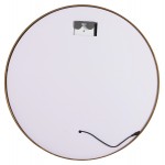 ΚΑΘΡΕΠΤΗΣ ΤΟΙΧΟΥ ΣΤΡΟΓΓΥΛΟΣ ROUNDER HM4503 30 ΑΛΟΥΜΙΝΙΟ ΣΕ ΧΡΥΣΟ-ΦΩΤΙΣΜΟΣ LED Φ80εκ c490702