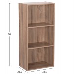 ΡΑΦΙΕΡΑ ΤΟΙΧΟΥ CUBICON HM9941 02 SONAMA OAK ΜΕΛΑΜΙΝΗ 38 5x23 5x80Υεκ c490760