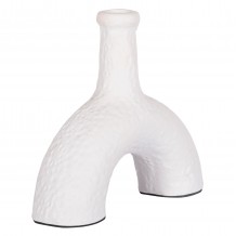 ΔΙΑΚΟΣΜΗΤΙΚΟ ΒΑΖΟ ΣΕΙΡΑ CLAYVON HM4403 ΤΕΡΑΚΟΤΑ ΣΕ ΛΕΥΚΟ 23 5x7 5x21Υεκ c490797