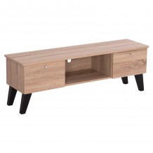 ΕΠΙΠΛΟ ΤΗΛΕΟΡΑΣΗΣ IREN HM2481 01 ΜΕΛΑΜΙΝΗ ΣΕ SONAMA OAK-ΜΑΥΡΟ 120x32 5-34x41Yεκ c490803