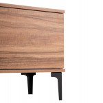 ΕΠΙΠΛΟ ΤΗΛΕΟΡΑΣΗΣ ΣΕΙΡΑ HARRY HM18008 01 ΜΕΛΑΜΙΝΗ ΦΥΣΙΚΟ ΞΥΛΟΥ-ΜΑΥΡΟ 200x40x47 5Υεκ c490806
