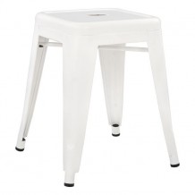 ΣΚΑΜΠΟ ΜΕΤΑΛΛΙΚΟ MELITA HM0096 41 ΣΕ MILK WHITE ΧΡΩΜΑ 39x39x46Υεκ c490814