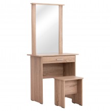 ΤΟΥΑΛΕΤΑ ΜΕ ΚΑΘΡΕΠΤΗ ΣΚΑΜΠΟ CRYSTEL HM9938 11 ΜΕΛΑΜΙΝΗ SONAMA OAK 74x39x155Υεκ c490821