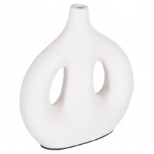 ΔΙΑΚΟΣΜΗΤΙΚΟ ΒΑΖΟ ΣΕΙΡΑ CLAYVON HM4413 ΤΕΡΑΚΟΤΑ ΣΕ ΛΕΥΚΟ 23 5x8x24 5Υεκ c490835