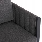 ΣΕΤ ΣΑΛΟΝΙ ΕΞΩΤΕΡΙΚΟΥ ΧΩΡΟΥ 4ΤΜΧ LARRY HM6188 01 ΑΛΟΥΜΙΝΙΟ ΣΚΟΥΡΟ ΓΚΡΙ- P E ΥΦΑΣΜΑ c490846