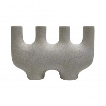 ΕΠΙΤΡΑΠΕΖΙΟ ΚΕΡΑΜΙΚΟ ΔΙΑΚΟΣΜΗΤΙΚΟ MANI HM4641 01 ΥΠΟΛΕΥΚΟ ΚΡΥΣΤΑΛΛΙΚΟ 21x6x13Υεκ c490850