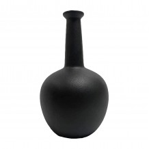 ΕΠΙΤΡΑΠΕΖΙΟ ΚΕΡΑΜΙΚΟ ΔΙΑΚΟΣΜΗΤΙΚΟ ELENDIL HM4593 02 ΜΑΥΡΟ ΜΑΤ Φ15x25Υεκ c490851