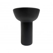 ΕΠΙΤΡΑΠΕΖΙΟ ΚΕΡΑΜΙΚΟ ΔΙΑΚΟΣΜΗΤΙΚΟ ELENDIL HM4603 02 ΜΑΥΡΟ ΜΑΤ Φ20 5x26 5Υεκ c490900