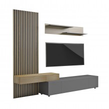 ΣΥΝΘΕΣΗ ΤΗΛΕΟΡΑΣΗΣ DORT HM18076 02 ΜΕΛΑΜΙΝΗ ΣΕ ΣΟΝΑΜΑ-ΜΑΥΡΟ 249 5x42 2x199 5Υεκ c490968