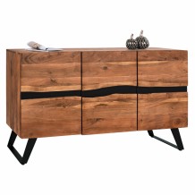 ΜΠΟΥΦΕΣ ALICIA ΑΠΟ ΜΑΣΙΦ ΞΥΛΟ ΑΚΑΚΙΑΣ ΦΥΣΙΚΟ HM8173 11 148x43x86Υ εκ c491087