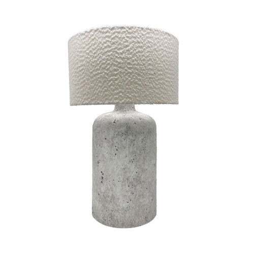 MORTAR ΦΩΤΙΣΤΙΚΟ ΕΠΙΤΡΑΠΕΖΙΟ 22x22x66 ΚΕΡΑΜΙΚΟ ΓΚΡΙ ΛΙΝΟ ΛΕΥΚΟ c491260