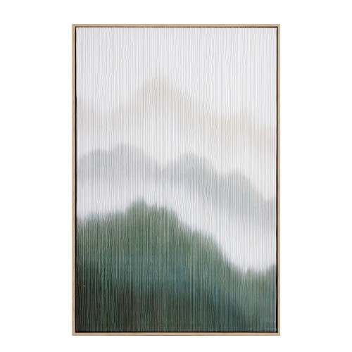 LOST IN NATURE ΠΙΝΑΚΑΣ ΔΙΑΚΟΣΜΗΣΗΣ 60x90x5 ΚΑΜΒΑΣ ΛΕΥΚΟ ΠΡΑΣΙΝΟ ΞΥΛΟ ΦΥΣΙΚΟ c491283