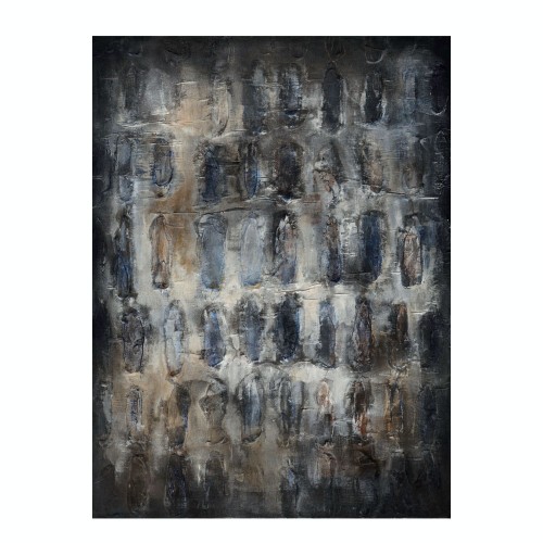 TERRYN ΠΙΝΑΚΑΣ ΔΙΑΚΟΣΜΗΣΗΣ 90x120x4 ΚΑΜΒΑΣ ΜΠΛΕ ΓΚΡΙ ΚΑΦΕ ΜΠΕΖ ΞΥΛΟ c491308